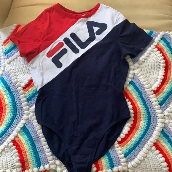 ❤️WOMENS FILA BODYSUIT❤️ - Picture 1 of 5